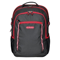 Školský batoh Ultimate, čierno-červený