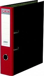 Herlitz - Zakladač A4/8 cm, červený mramorový