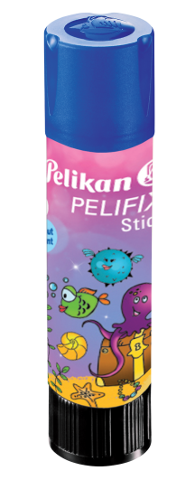 Pelikan - Lepiaca tyčinka Pelifix 10 g, dievčenský motív chobotnice