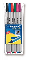 Pelikan - Fineliner 96, 6 farieb