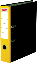 Herlitz - Zakladač A4/8 cm, žltý mramorový