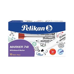 Pelikan - Popisovač na tabuľu 741 červený